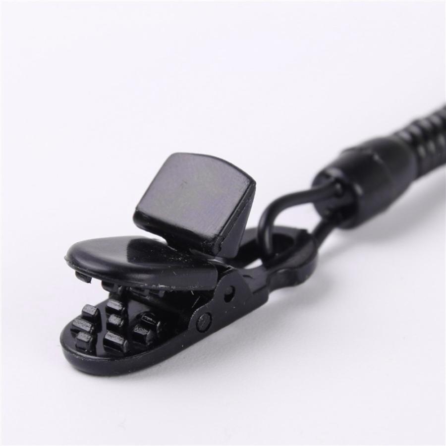 TR-STP014-BK ストラップ カールコード & クリップ 搭載 ブラック コイルストラップ バンジーストラップ (C) |  | 02