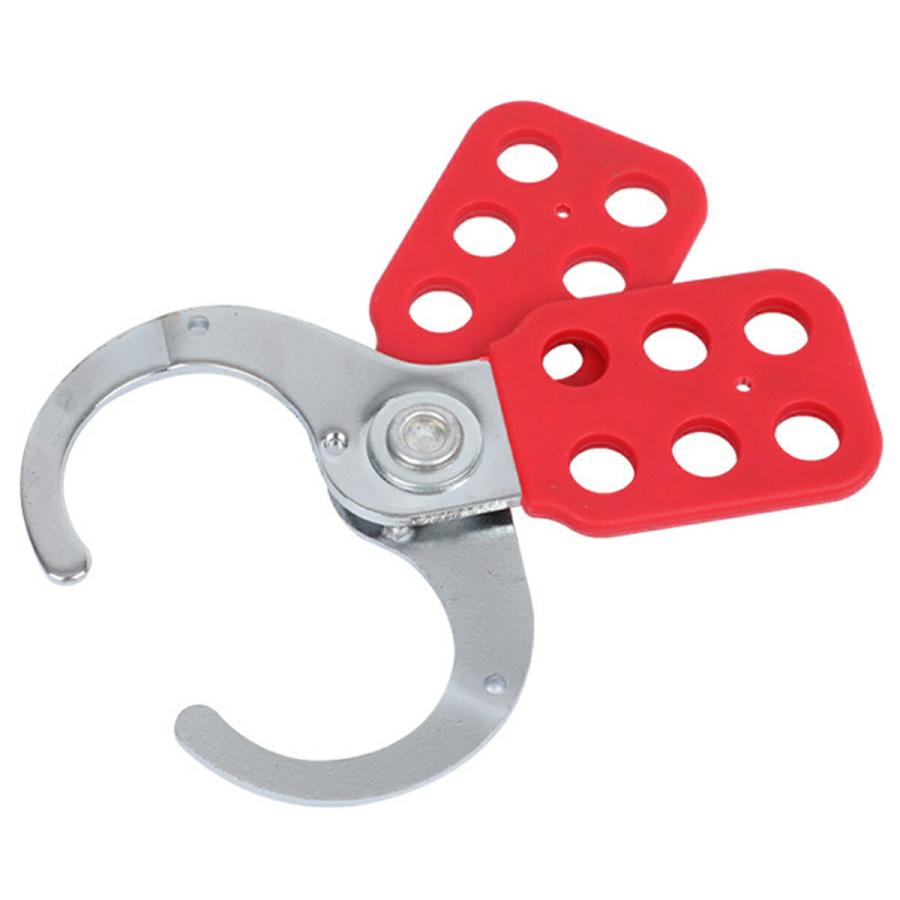 TR-LOK002 ロックアウト 掛金 取り付け可能数6 内径25mm 38mm レッド ロックアウトキー用 掛け金 赤 (C) |  | 01