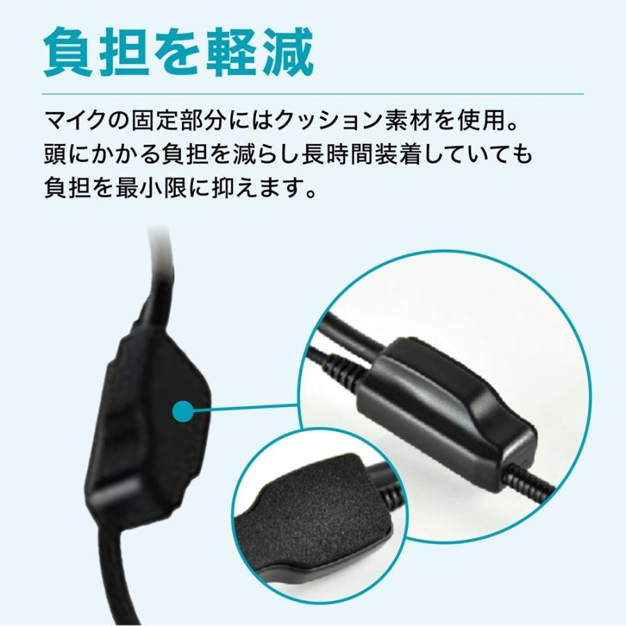 TRM-MK003 ヘッドセットマイク 有線タイプ ヘッドウェア型 3.5mmジャック対応 ノイズ軽減 ハンズフリー (C) |  | 06