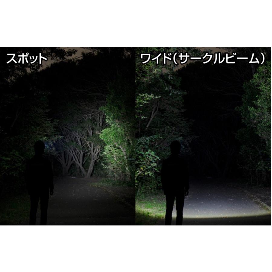 GENTOS KDHL-2109 ヘッドライト 360lm フォーカスコントロール HEADWARS LED 乾電池式 防水 ジェントス (06) | HEAD WARSシリーズ | 06