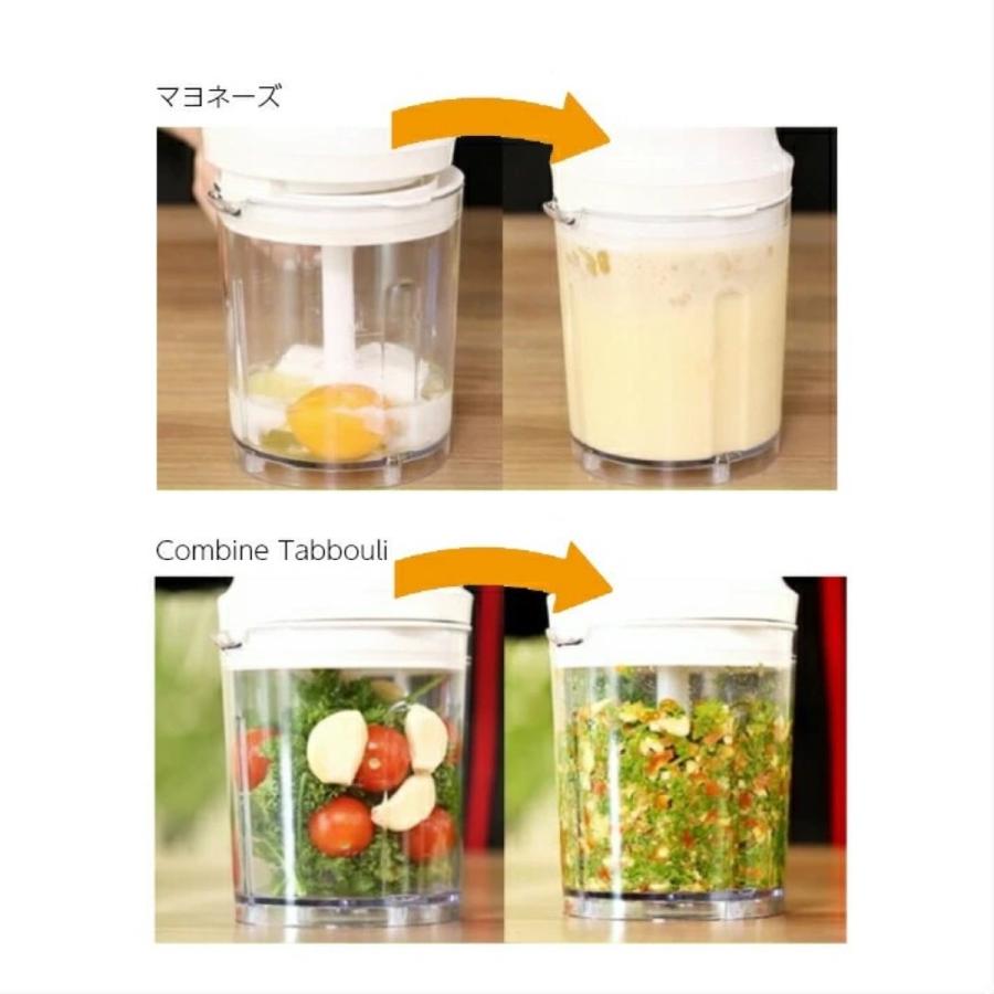 KLEVA KS-A4 クレバーホイップチョップ 電動チョッパー ミキサー ホイッパー ホワイト アタッチメント クレバー (R) |  | 05