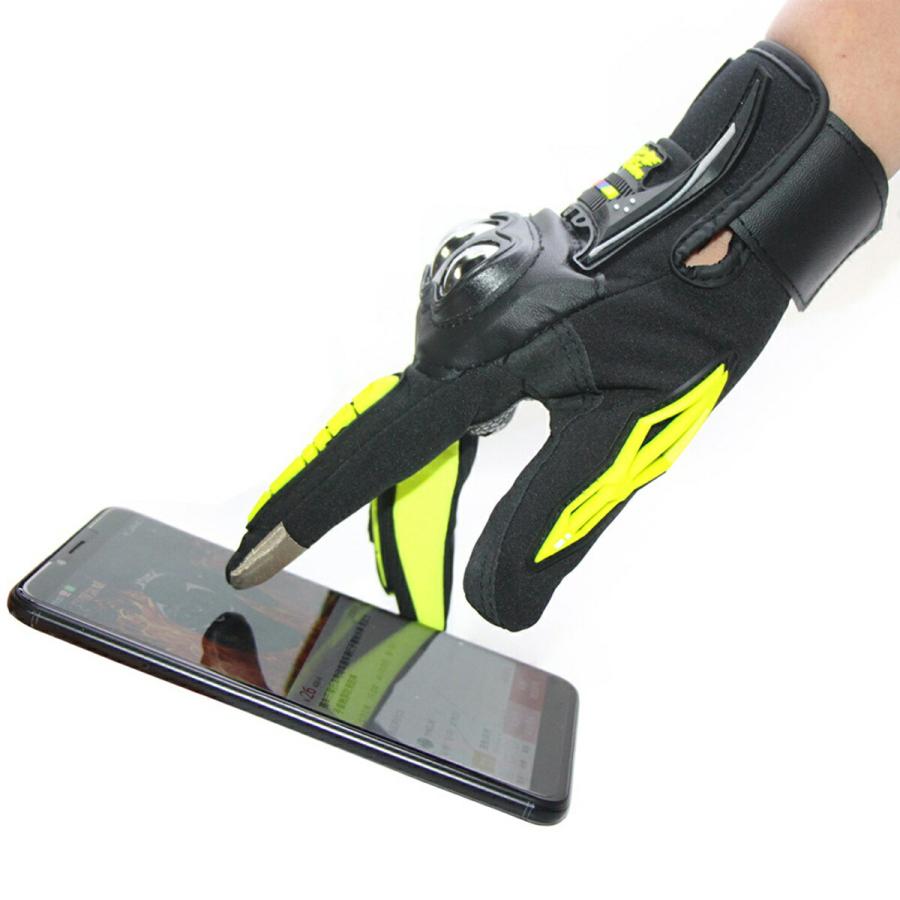 TR-BGL001-YL バイク用グローブ スマホ操作対応 M / L / XL プロテクター ナックルガード グローブ バイク(C) |  | 03
