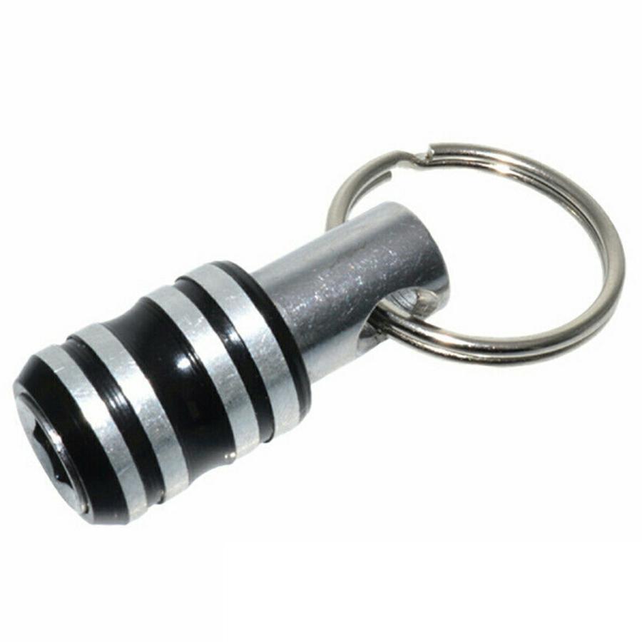 TR-KH006-BK カラビナ ビットホルダー アルミ合金 ソケット ドライバー アダプター 先端工具 作業 オフィス アウトドア (C) | 