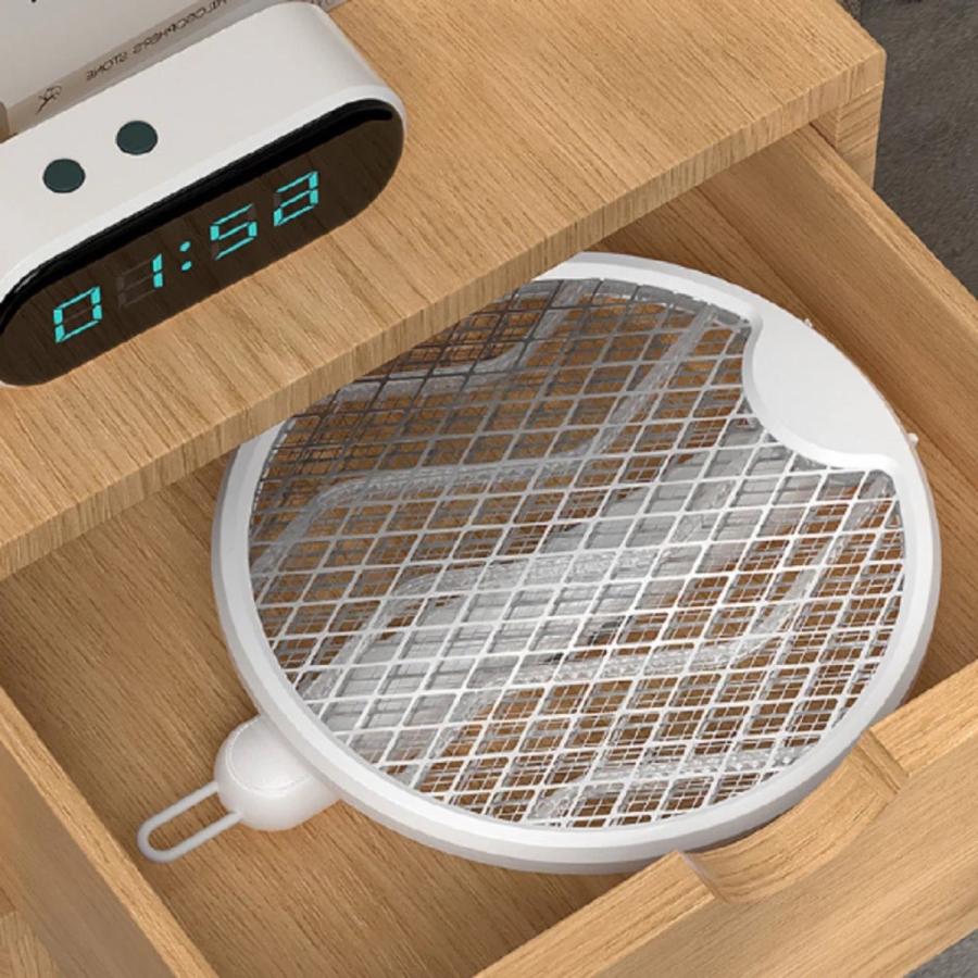 TR-JSR001 折りたたみ式電撃殺虫ラケット USB充電タイプ モード2段階 殺虫 折りたたみ 軽量 壁掛け 庭 ベランダ (08) |  | 03