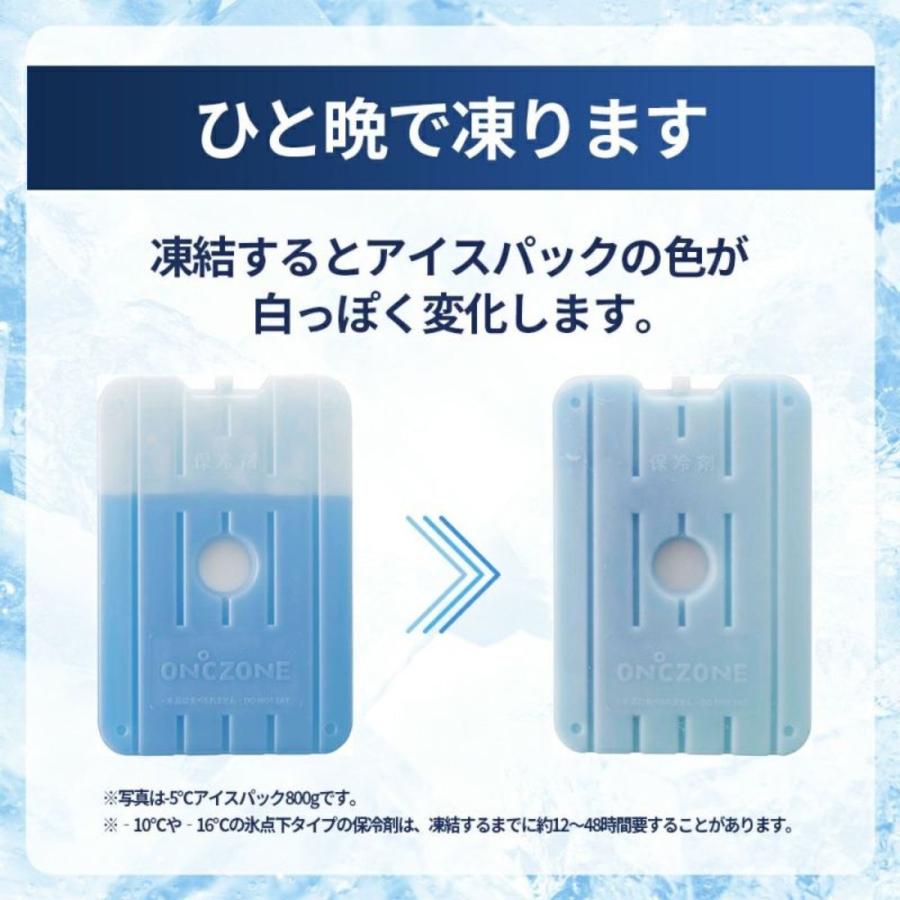 DOSHISHA ON℃ZONE オンドゾーン -5℃ 保冷剤 800g 長時間 保冷 クーラーバック アイスパック ドウシシャ (3C) | オリオン電気（ドウシシャ） | 05