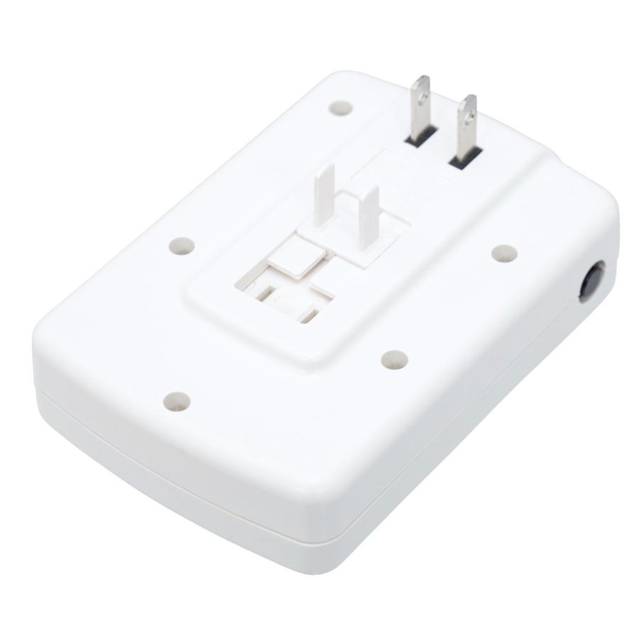 TR-SSK-WS4WH  ウォールタップ 節電コンセント 4個口 スイッチ付 AC 125V 15A 1500W 電源タップ (05) |  | 02