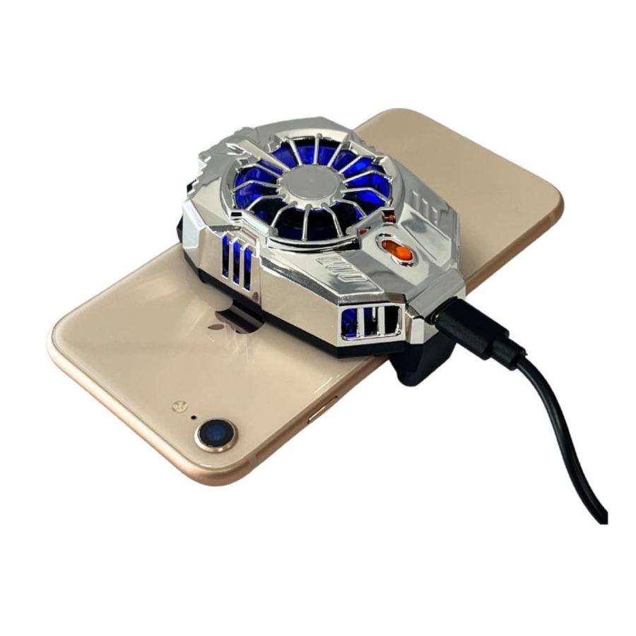 TR-SRF スマホ 冷却ファン 3秒急速冷却 ペルチェ素子搭載 可動式 横幅60~80cm USB駆動 Type-C 冷却 (3C) |  | 03