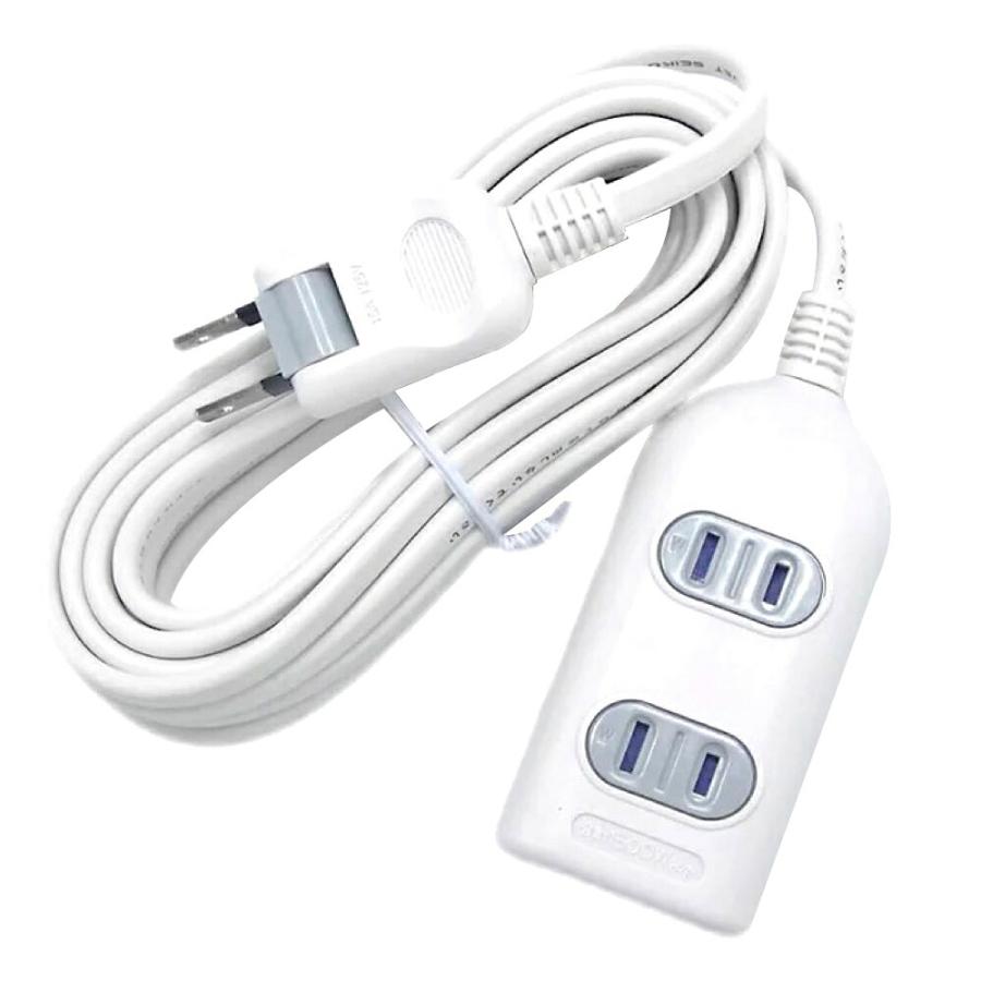 TR-S3TS05W 延長コード シャッターテーブルタップ 3個口 5m AC100V 15A 1500W コンセント 電源タップ (05) | 