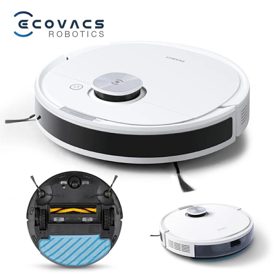 ECOVACS DBX41 DEEBOT N10 OMNI ダストボックス容量420ml 水タンク容量240ml ロボット掃除機 エコバックス (12) | DEEBOT