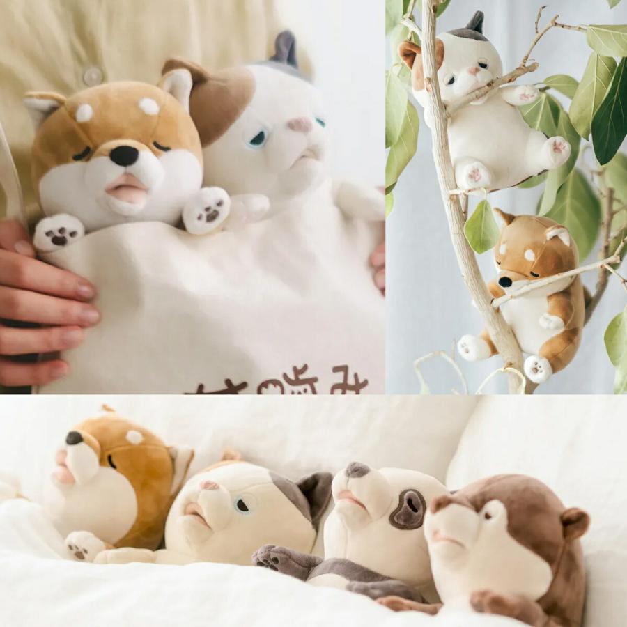 YUKAI YE-HM001 甘噛みハムハム ねむねむアニマルズ ぬいぐるみ ロボット 猫 犬 カワウソ パンダ 動く 可愛い 癒やし ユカイ工学 (08) | ユカイ工学 | 04