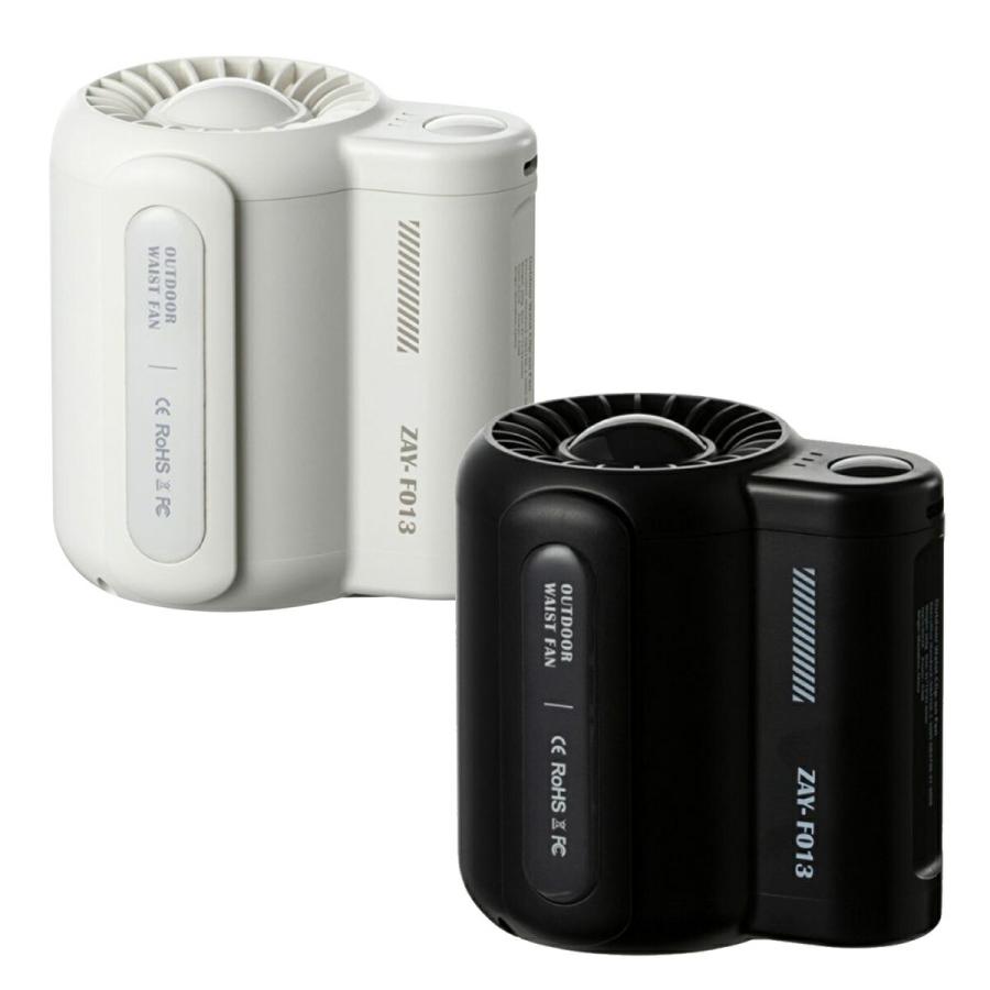 TR-JBF 充電式 ベルトファン ハンズフリー 風量3段階 小型 扇風機 ファン 卓上 クリップ ベルト アウトドア 熱中症対策 (06) | 