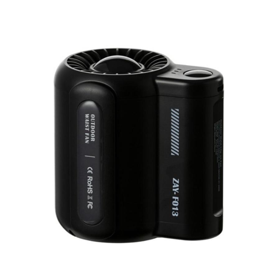 TR-JBF 充電式 ベルトファン ハンズフリー 風量3段階 小型 扇風機 ファン 卓上 クリップ ベルト アウトドア 熱中症対策 (06) |  | 03