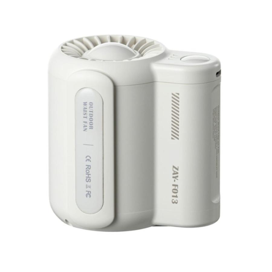 TR-JBF 充電式 ベルトファン ハンズフリー 風量3段階 小型 扇風機 ファン 卓上 クリップ ベルト アウトドア 熱中症対策 (06) |  | 04