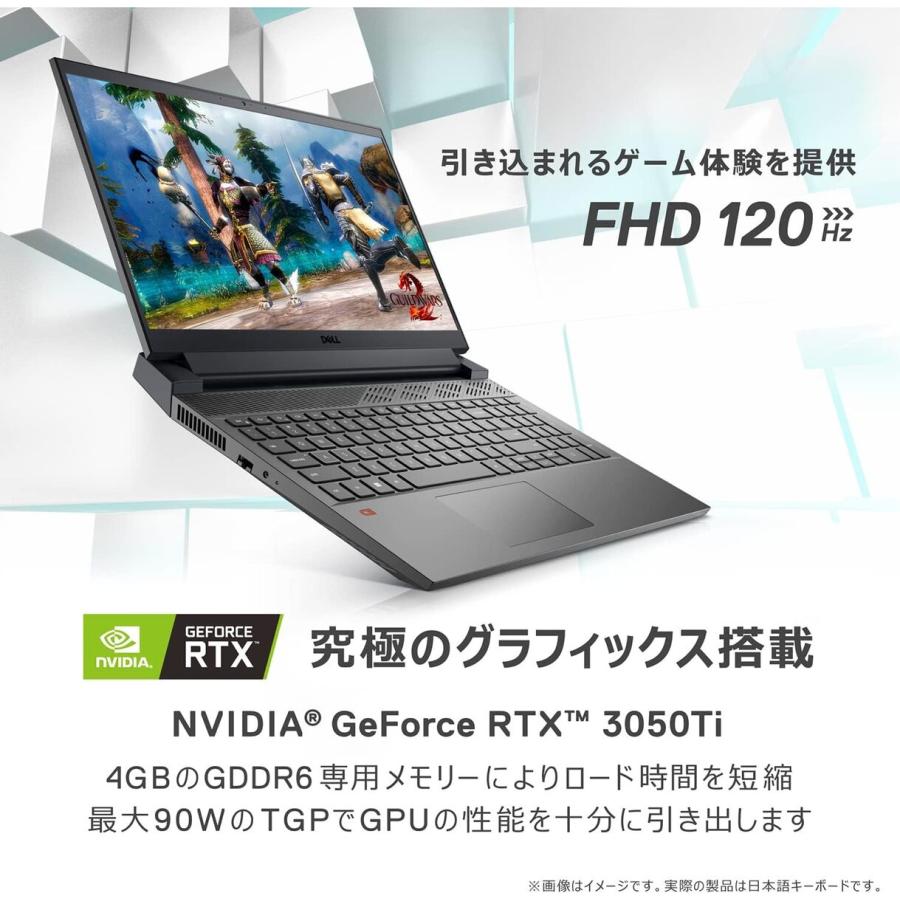 Dell NG9F5A-CHLDG G15 5520 12th Gen Core i7-12700H ゲーミング ノートPC デル (12) | DELL | 02