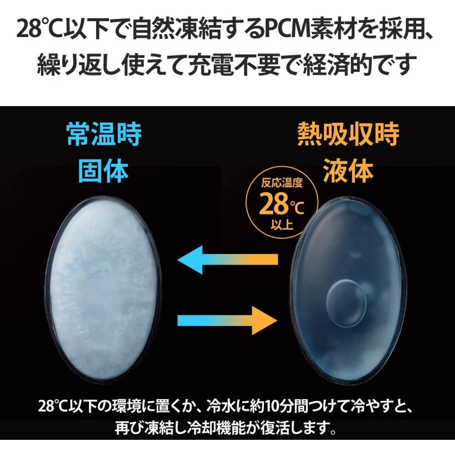 エレコム P-SMPT01BU モバピタッCool スマホ冷却パッド 貼り付け スマホ 冷却 シート PCM素材 ELECOM (2C) | ELECOM | 02
