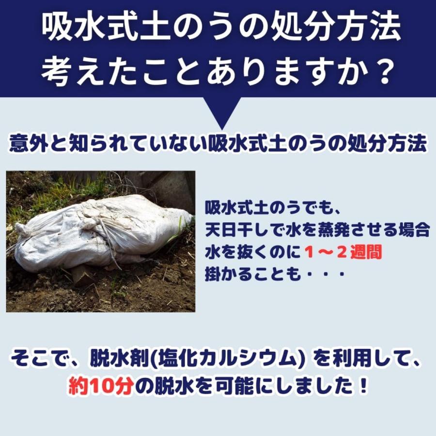 北川工業 吸水式 簡易土のう ワイドサイズ 災害 台風 防災 防災グッズ ワイド 日本製 KPDW-30110 (2C) |  | 03