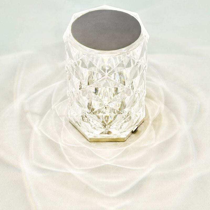 TR-KTR001 クリスタル調 テーブルランタン 充電式 点灯3色 インテリア タッチ式 卓上ライト ライト ランプ コードレス (06) |  | 03