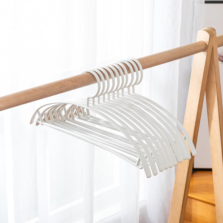 TR-KHS001 【5本セット】 ハンガー アーチ型 半円 洗濯 シンプル 収納 整理 伸縮性 ホワイト ブルー グレー (06) |  | 01