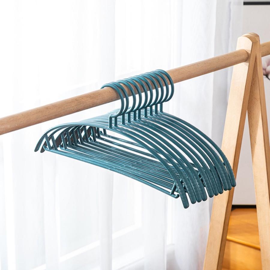 TR-KHS001 【5本セット】 ハンガー アーチ型 半円 洗濯 シンプル 収納 整理 伸縮性 ホワイト ブルー グレー (06) |  | 03