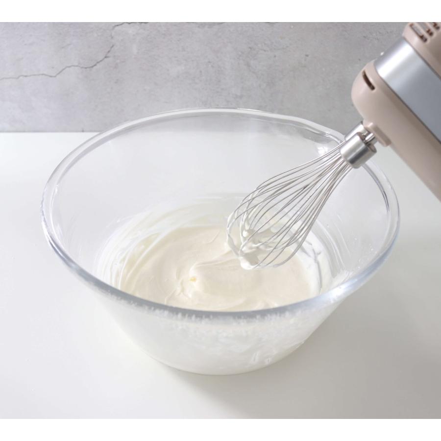 マクロス MEK-90BR sumuu ハンドミキサー アンド ニィ 泡立機 電動 ウィスク ニーダー お菓子 ダブルウィスク (06) | sumuu | 05