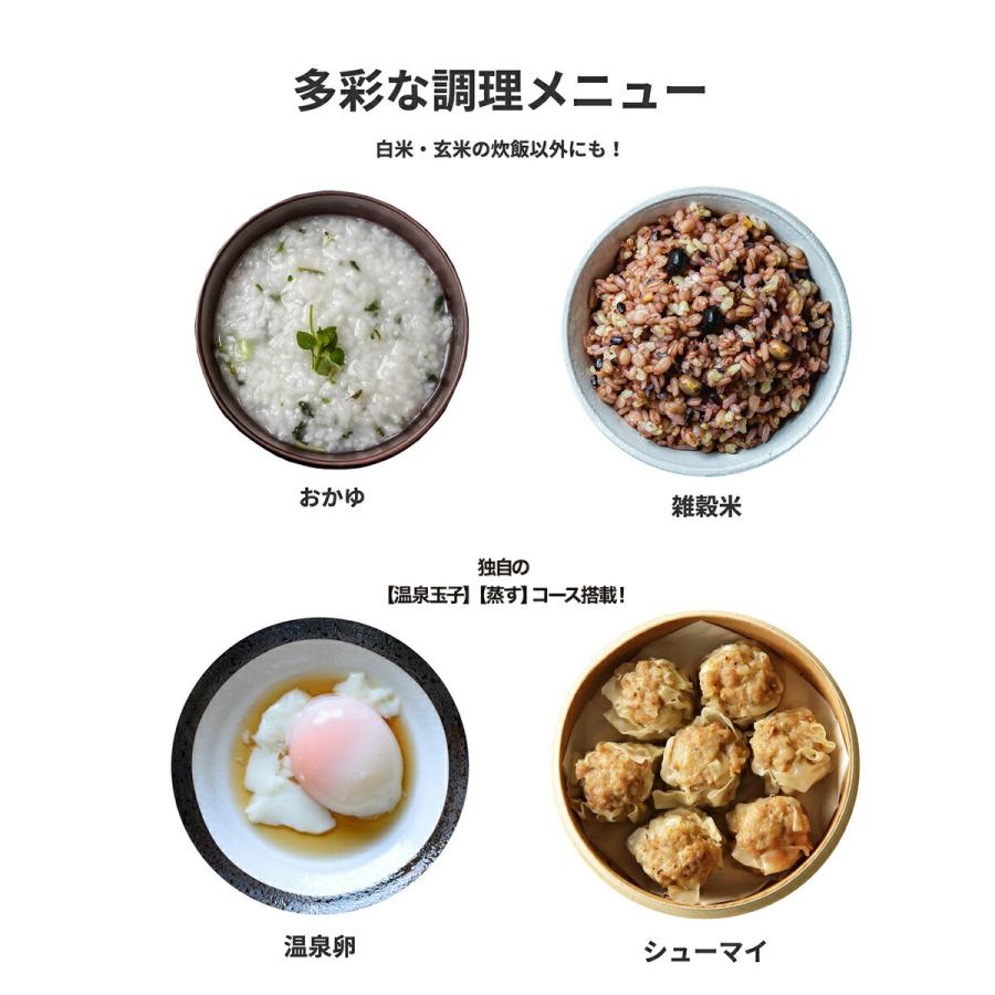 ANABAS ARM-500 発芽玄米炊飯器 玄米 発芽 健康サポート 炊飯器 玄米 発芽玄米 GABA 酵素 温泉卵 炊飯器 アナバス (10) | ANABAS | 07