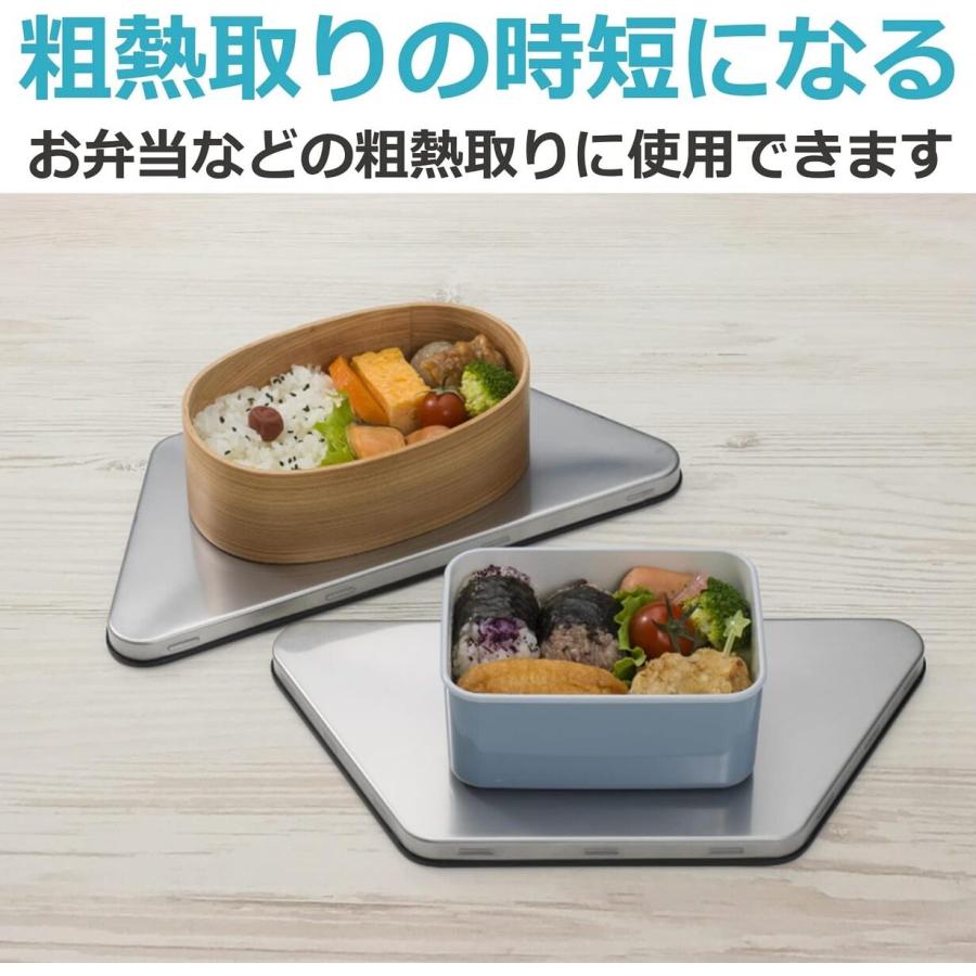 CCP ZF-CP72-SV フローズンプレート ステンレス 保冷 軽量 スリム プレート 刺身 サラダ そうめん シーシーピー (M) | CCP | 04