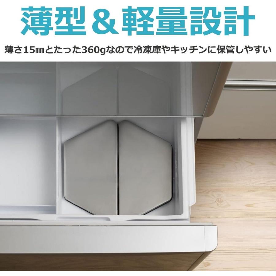 CCP ZF-CP72-SV フローズンプレート ステンレス 保冷 軽量 スリム プレート 刺身 サラダ そうめん シーシーピー (M) | CCP | 06