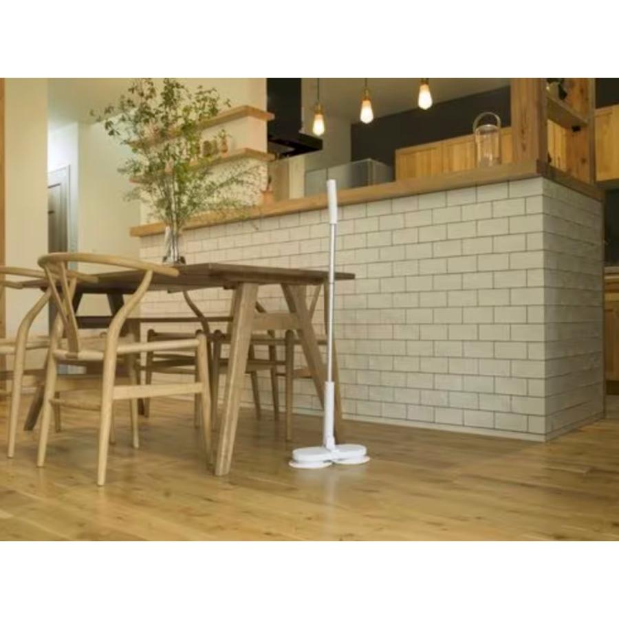CCP ZJ-MA42-WH 回転モップクリーナー Neo+ スティック モップ 水拭 キッチン 風呂 壁 窓 網戸 シーシーピー (M) | CCP | 01