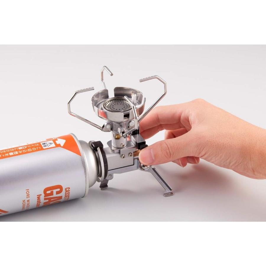 FORE WINDS FW-MS01 バーナー ガスボンベ ガス ボンベ コンロ ミニ コンパクト シングルバーナーイワタニ (F) | Iwatani | 02