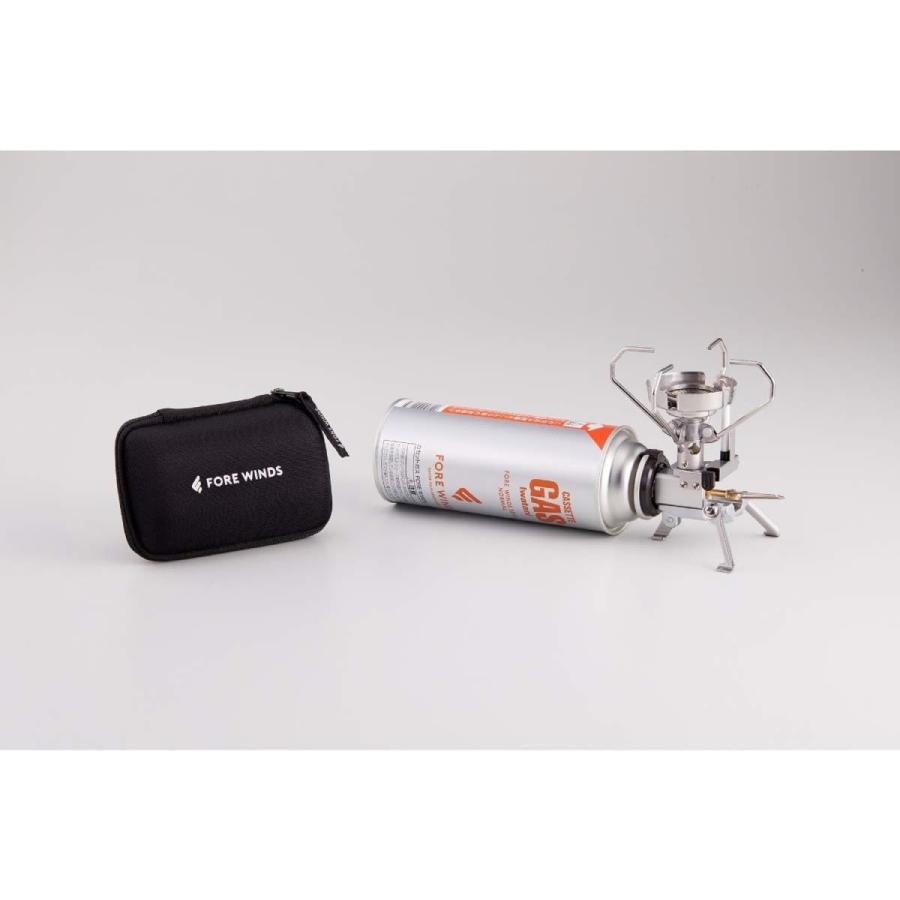 FORE WINDS FW-MS01 バーナー ガスボンベ ガス ボンベ コンロ ミニ コンパクト シングルバーナーイワタニ (F) | Iwatani | 07