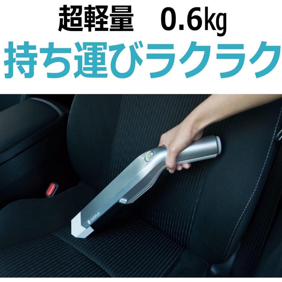 CCP CM-DC96-SV コードレス ハンディクリーナー ストロング 吊り下げ 吸引 軽量 ハンディ 掃除 掃除機 シーシーピー (M) | CCP | 01