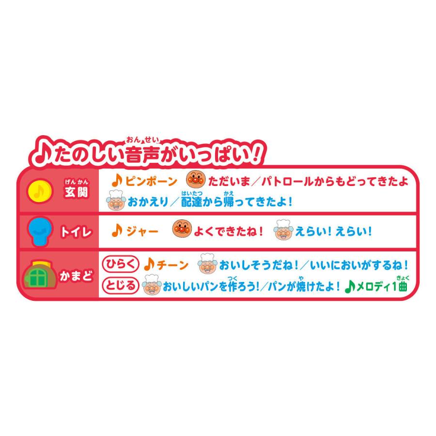 BANDAI あそびいっぱい アンパンマンはじめてハウス クリスマス 誕生日 プレゼント アンパンマン (10) | BANDAI | 07