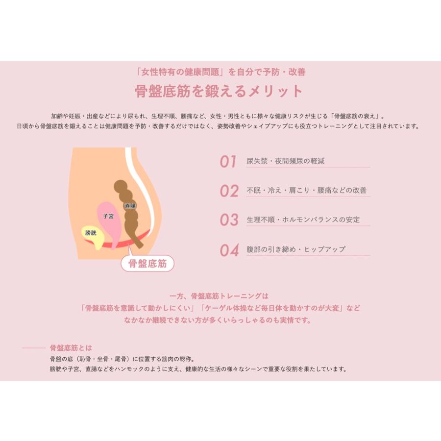 BODYDOCTOR femfit 簡単 座る 骨盤底筋 ヒップアップ ボディドクター フェムフィット GN-BDM-06S ピエラス (M) | ピエラス | 02