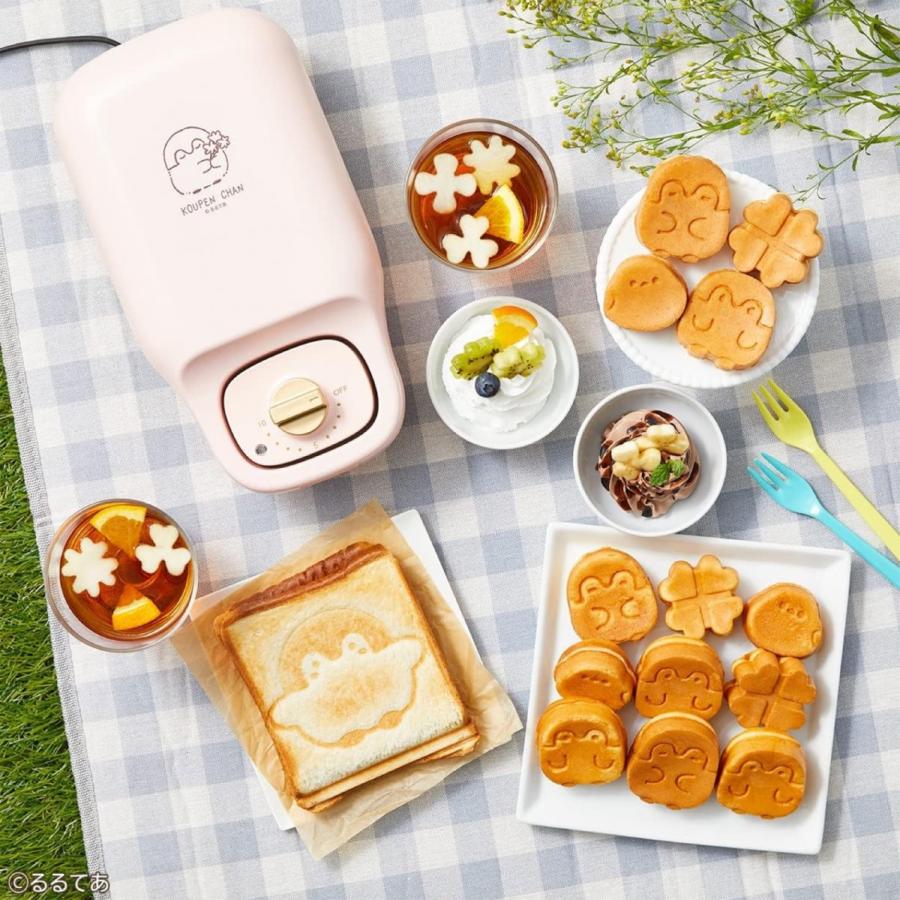 CCP KM-CM75 こんがりきゃらマルチサンドメーカー タイマー付き ホットサンド ミニケーキ 食パン ホットサンドメーカー シーシーピー (06) | CCP | 08