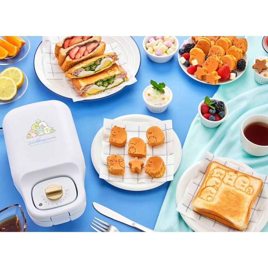 CCP KM-CM75 こんがりきゃらマルチサンドメーカー タイマー付き ホットサンド ミニケーキ 食パン ホットサンドメーカー シーシーピー (06) | CCP | 09