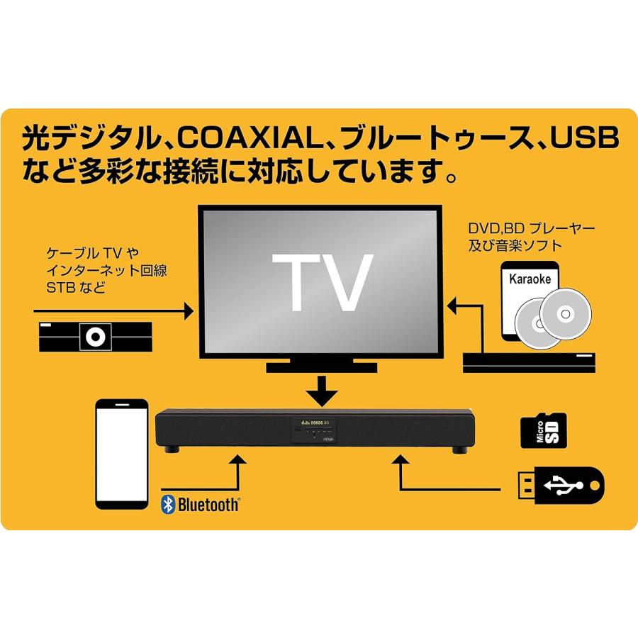 TO-PLAN アンプ内蔵 カラオケスピーカー サウンドプロ マイク2本 リモコン付属 Bluetooth TKMI-002 トープラン (R) | TO-PLAN | 03