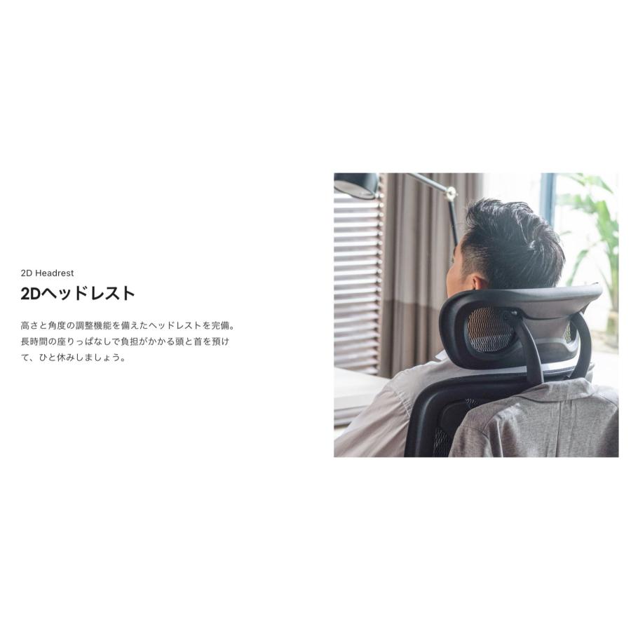 COFO Chair pro フットレスト メッシュ リクライニング アームレスト ワークチェア 椅子 コフォ FCC-100 (H) | COFO | 04