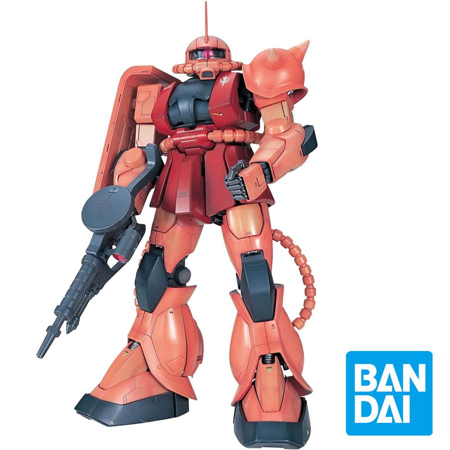 BANDAI シャア専用ザク2 MS-06S PG 1/60 スケール 組み立て式 プラモデル 機動戦士ガンダム シャア ザク パーフェクトグレード ガンプラ バンダイ (12) | ガンダム