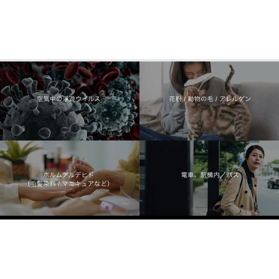 ible Airvida 首掛け式 空気清浄機 L1 充電式 マイナスイオン PM2.5 ホルムアルデヒド アイブル エアビーダ (05) | IBLE TECHNOLOGY | 04