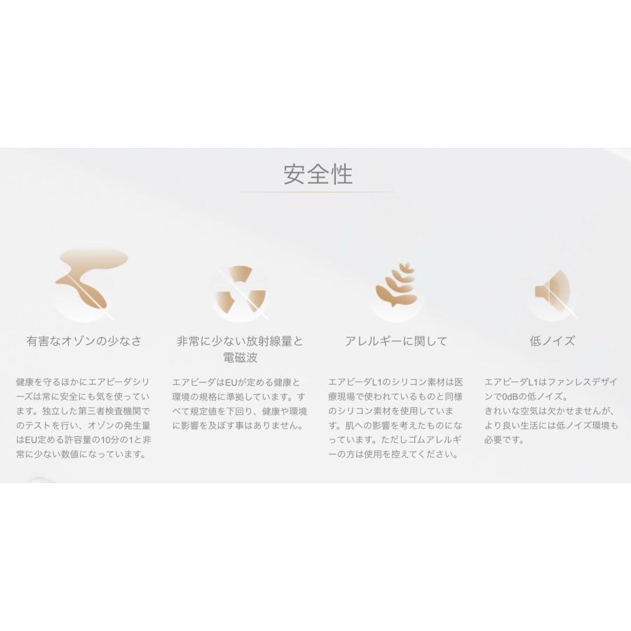 ible Airvida 首掛け式 空気清浄機 L1 充電式 マイナスイオン PM2.5 ホルムアルデヒド アイブル エアビーダ (05) | IBLE TECHNOLOGY | 06