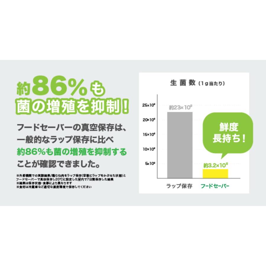FoodSaver FM2010 コンパクトモデル 密閉 真空 料理 保存 FM2010-040 FM2010040 フードセーバー (10) | FoodSaver | 07