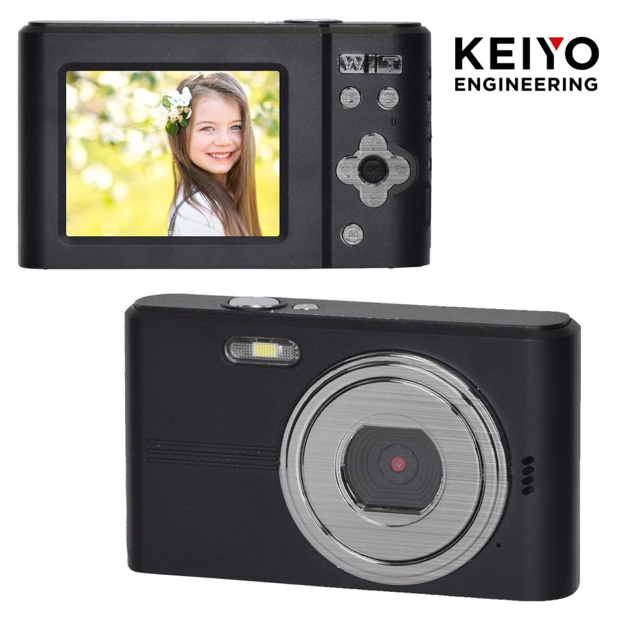 KEIYO AN-DC001BK デジタルカメラ ブラック 顔認証 手ぶれ補正 4400万画素 録画 AN-DC001 慶洋エンジニアリング (05) | 慶洋エンジニアリング