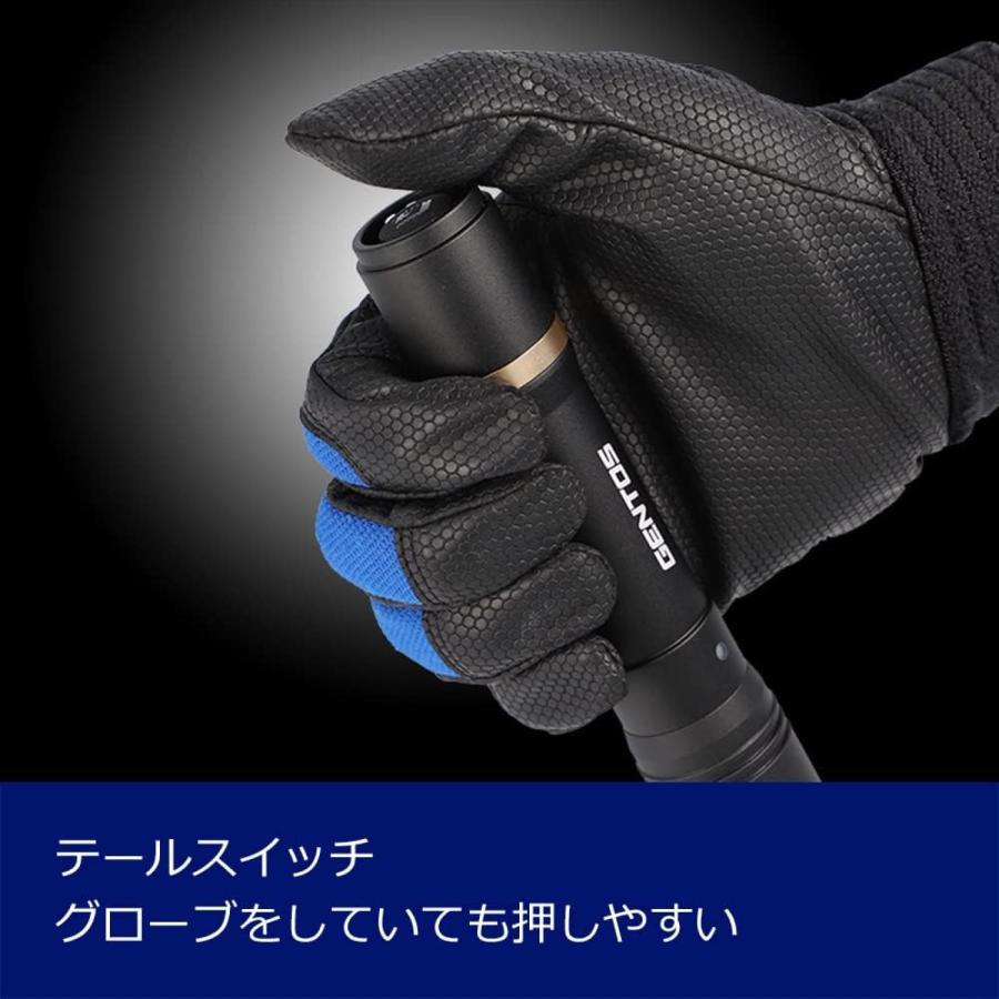 GENTOS RX-286R フラッシュライト 耐塵 防滴 IP64 600ルーメン REXEED シリーズ 充電式 レクシード ジェントス (05) | REXEED | 04