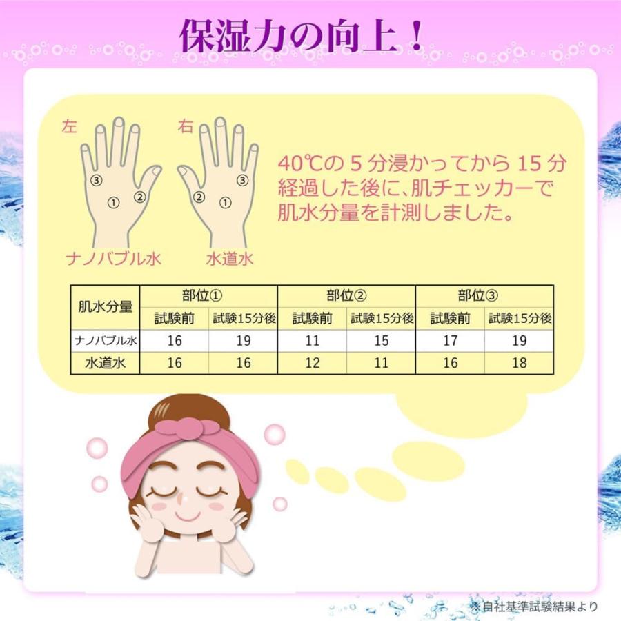 日本電興 ND-NBSH ナノバブル発生キット シャワーヘッド用 よごれ除去 保温 保湿 節水 シャワー ナノバブル NIHON DENKO (05) | 日本電興 | 03