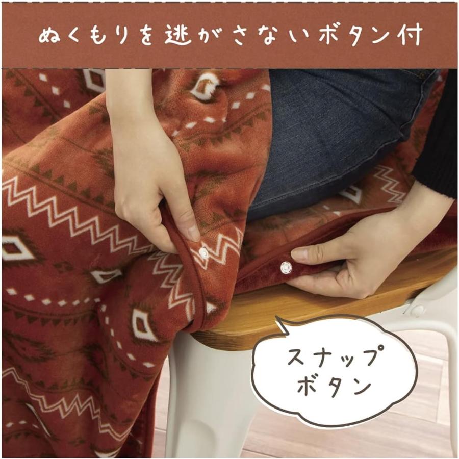 ZEPEAL DAM-B10L どこでもあったかマット ひざ掛け付き ゼピール 電響社 DAM-B10L-RD DAM-B10L-BE DAM-B10L-BL (08) |  | 05