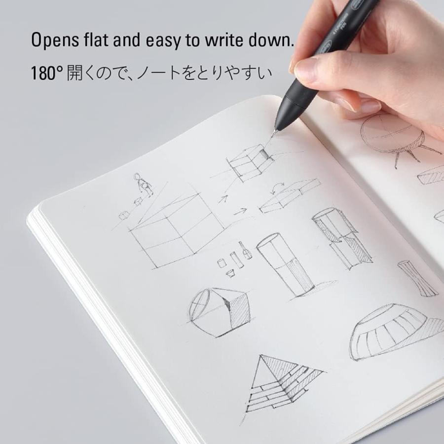 ニトムズ 365デイズノート STALOGY ノート A5 無地 白紙 メモ ノート 手帳 デザイン おしゃれ シンプル Nitto (2C) | ニトムズ | 04