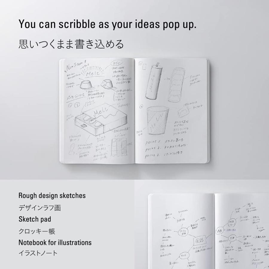 ニトムズ 365デイズノート STALOGY ノート A5 無地 白紙 メモ ノート 手帳 デザイン おしゃれ シンプル Nitto (2C) | ニトムズ | 05