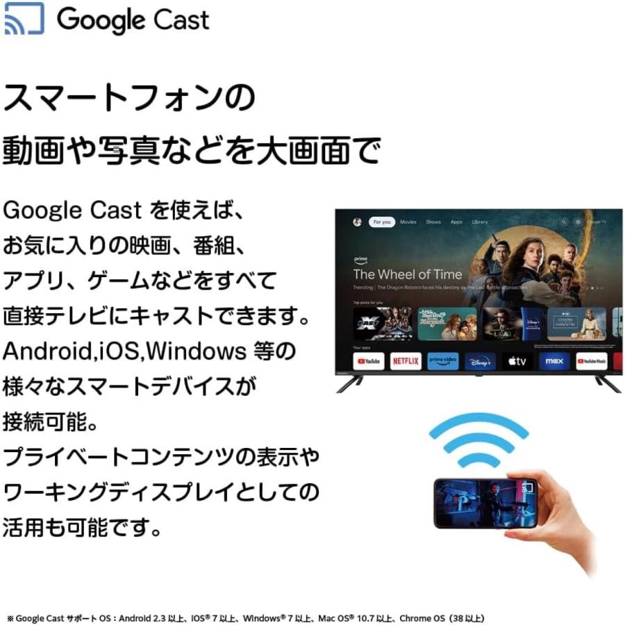 【法人様限定】 ORION OLS40WD10 スマートTV 40V型 フルハイビジョン HDR リモコン 録画 DOSHISHA ドウシシャ オリオン 【北海道・沖縄・離島不可】 | ORION RDシリーズ | 03