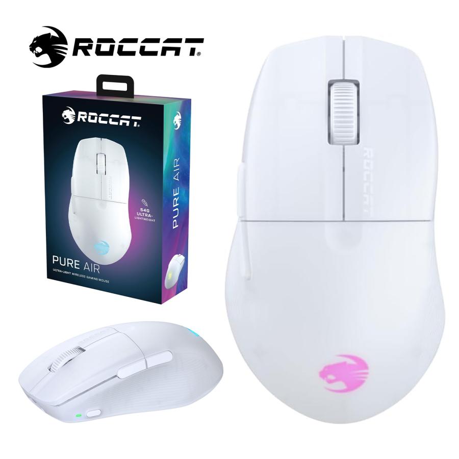 ROCCAT by TURTLE BEACH ゲーミングマウス PURE AIR Bluetooth ワイヤレス 2.4Ghz ロキャット (06) | ROCCAT