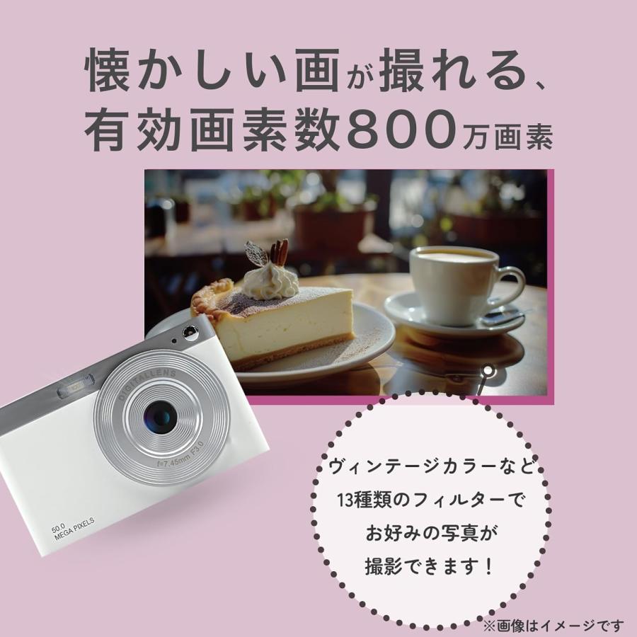 KEIYO AN-DC003 Wi-Fi デジタルカメラ Type-C 充電式 800万画素 オートフォーカス アプリ連動 慶洋エンジニアリング (06) | 慶洋エンジニアリング | 02